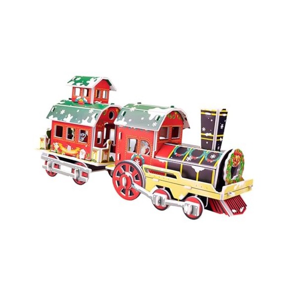 Sharplace Kits de Maisons de Noël à Faire soi-même, activités Artisanales, Cadeaux de fête, décoration Faite à la Main, Puzzl