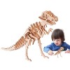 MAYJAI Puzzles 3D - Puzzles de Dinosaures 3D pour,Puzzles éducatifs de Casse-tête danimaux, Jouet de modèle de Bricolage da