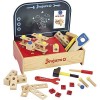 Jeujura - 8595-Tableau en Bois-Baril etabli - 70 Pieces pour Bricoler