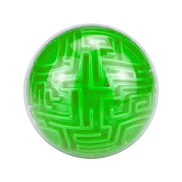 Stronrive Jeu Puzzle 3D, Mémoire séquentielle Puzzle Ball Casse-tête Jeu Jouet, Labyrinthe Puzzle Cube Ball pour Adultes et É