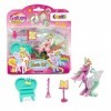 Galupy Unicorn Music Set - Mini Set de Jeu avec Jouet Licorne , Piano et Accessoires - Figurine Licorne à Collectionner - Idé