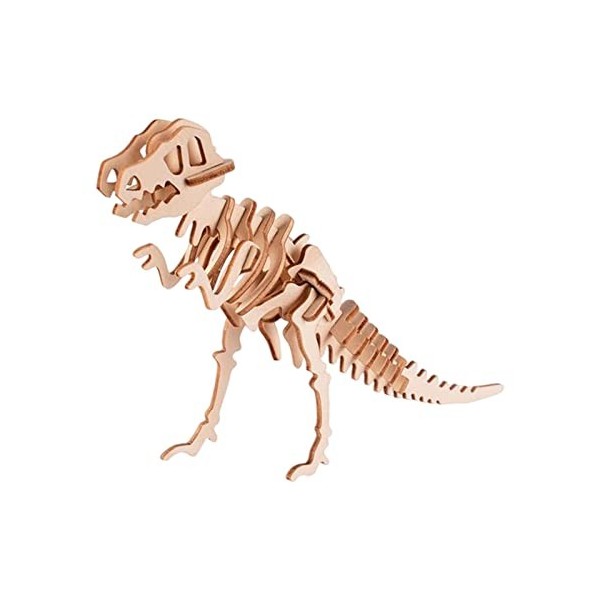 Moonyan Dinosaures 3D,Puzzle en Bois 3D DIY Dinosaure | Animaux Casse-tête Casse-tête, Arts et Artisanat pour Enfants, Activi