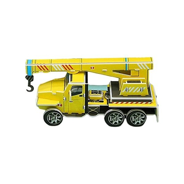 Lembrd Voiture en Carton | Puzzle 3D pour Enfants | Puzzles Dessins animés Puzzle pour Jouets scientifiques pour bébés dâge 