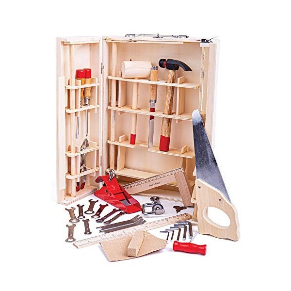 Bigjigs Toys Boîte à Outils Enfant