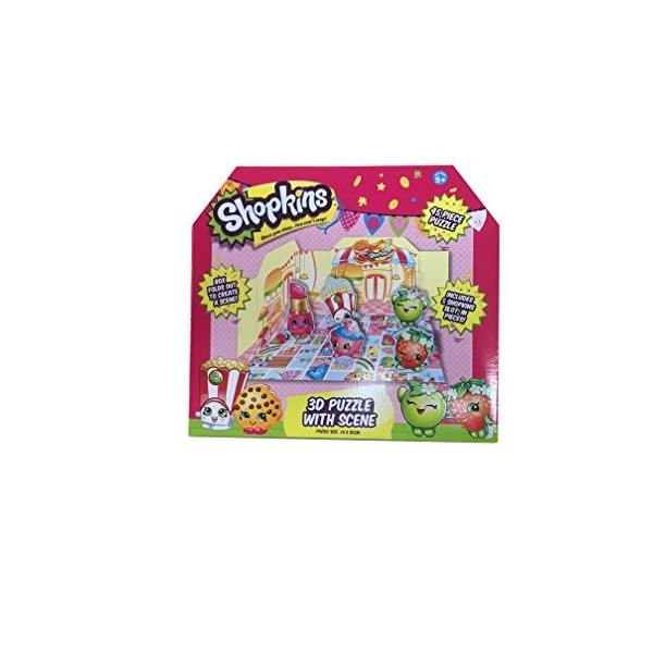 Shopkins 3D Puzzle avec scène