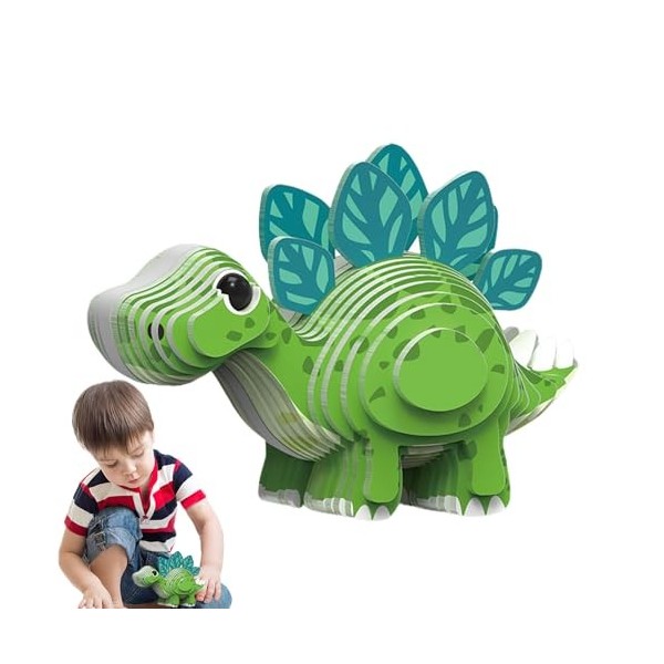 KSHSAA Puzzles 3D pour,Puzzles Animaux 3D | Puzzles de Jouets éducatifs pour Les - Puzzles dapprentissage Amusants en Forme 