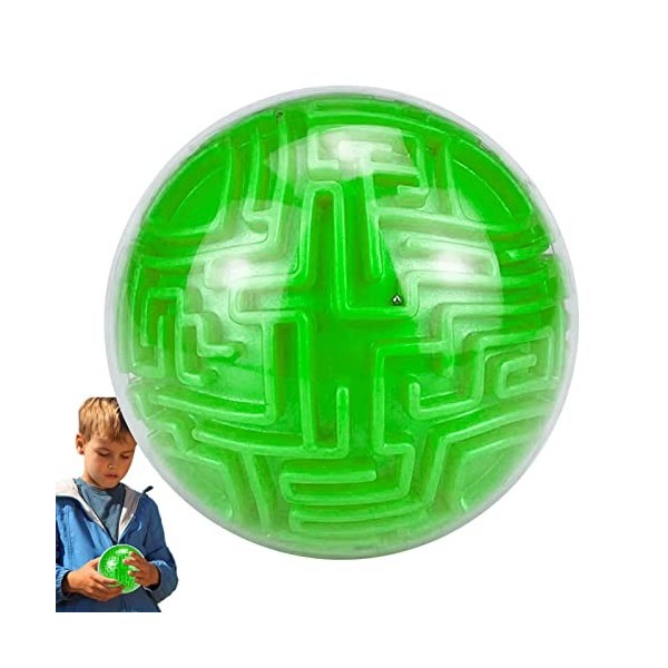 shangjia Jeu Puzzle 3D,Mémoire séquentielle Puzzle Ball Casse-tête Jeu Jouet | Labyrinthe Puzzle Cube Ball Sphère Jouets éduc