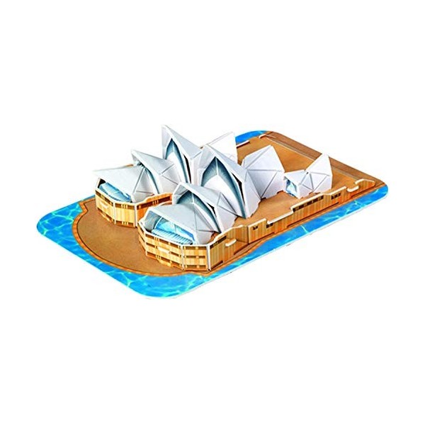 Quickdraw 3D Sydney Opéra Maison Puzzle Célébres Australie Landmark Modèle 30 Pièces