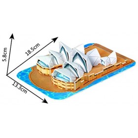 Quickdraw 3D Sydney Opéra Maison Puzzle Célébres Australie Landmark Modèle 30 Pièces