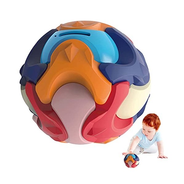 Puzzle 3D Tirelire,Puzzle Sphère 3D - Puzzle 3D Voyage Argent dépôt Jouets pour garçons et Filles Cadeaux, Anniversaire noël 