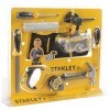 Stanley Jr. 64114 Lot de 10 Outils pour Enfant Jaune/Noir