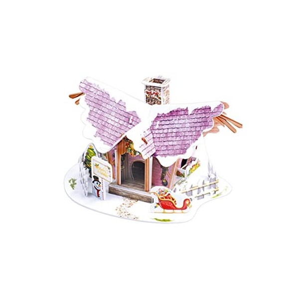 itrimaka Puzzles 3D, Puzzles Maison Neige Noël, Cadeaux danniversaire Noël pour Enfants Filles Garçons Adultes