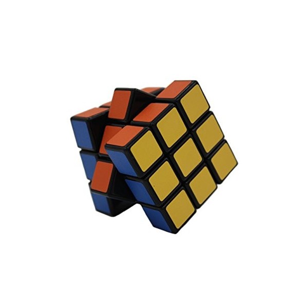 MESHIKAIER Professionel 3x3x3 Cube Magique Cube de Vitesse Puzzle Cube avec Autocollants