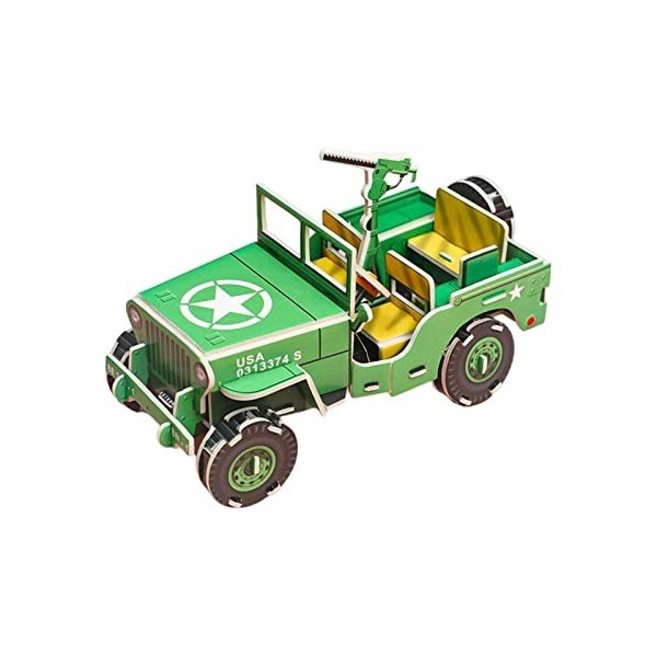 Générique Voiture de Puzzle en Papier 3D | Puzzle 3D pour Enfants - Car Paper Board pour Enfants Et Adultes Amusant Et Créati