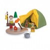 Plan Toys- Camping Set, 6624, Bois
