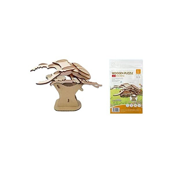 Puzzle 3D Libellule Praying Mantis Cigale Bee Model Kits Assembler Puzzle pour enfants