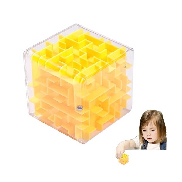 Aznever Puzzle Labyrinthe - Boule de Puzzle 3D pour | Gravity Mazes Ball, Maze Puzzle Cube Ball, Party Favors, Casse-tête Fid