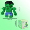 Nano Building Blocks, Anime Model Micro Blocks 3D Puzzle, DIY 3D Modèle Bâtiment Assemblez Jouet pour Adolescents et Adultes,