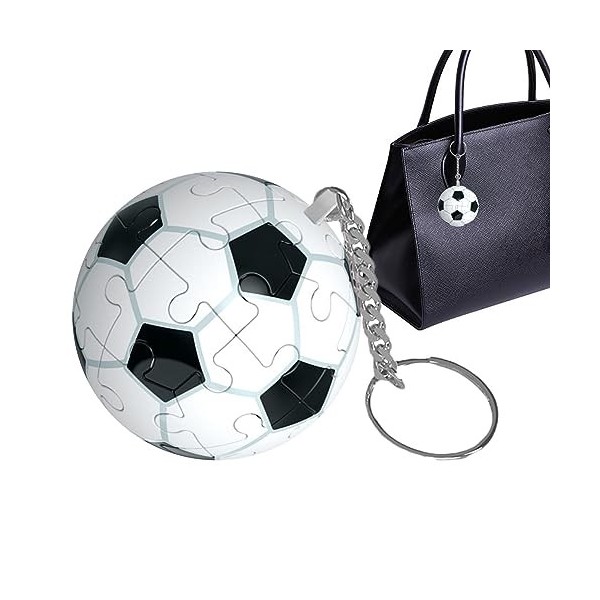 Puzzle Porte-clés - Porte-clés Puzzle Party Favors - Classe Amusantes, Puzzle Boule 3D, Cadeau noël pour garçons et Filles, S