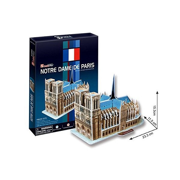 CubicFun Puzzle 3D Notre Dame de Paris