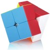 Speed Cube 2x2 2x2x2 Stickerless Magic Puzzle Cube de Vitesse Magique Cadeau de Vacances pour Enfants Adultes sans Autocolla