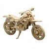 Donau Elektronik- Tiere Wood Design Cross Moto, M850-6, Multicolore