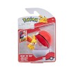 Pokémon PKW3134 – ClipnGo Poké Balls – Igamaro & Poké Ball officiel avec figurine de 5 cm