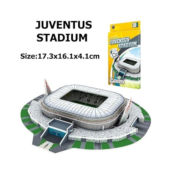 Aixin Terrain de Football Miniature 3D Bricolage Puzzle stades de renommée Mondiale modèles Jeu de Football Jouets périphériq