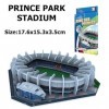 Aixin Terrain de Football Miniature 3D Bricolage Puzzle stades de renommée Mondiale modèles Jeu de Football Jouets périphériq