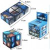 Costume Star Cube, Cube Étoile Magique en Deux en Un, Cube Puzzle 3D, Cube de Vitesse, Cube de Transformation pour Enfants et