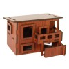 Sharplace Puzzle Architecture 3D, décoration de Maison, Artisanat, capacité Pratique, Puzzle en Bois 3D, Cadeau danniversair