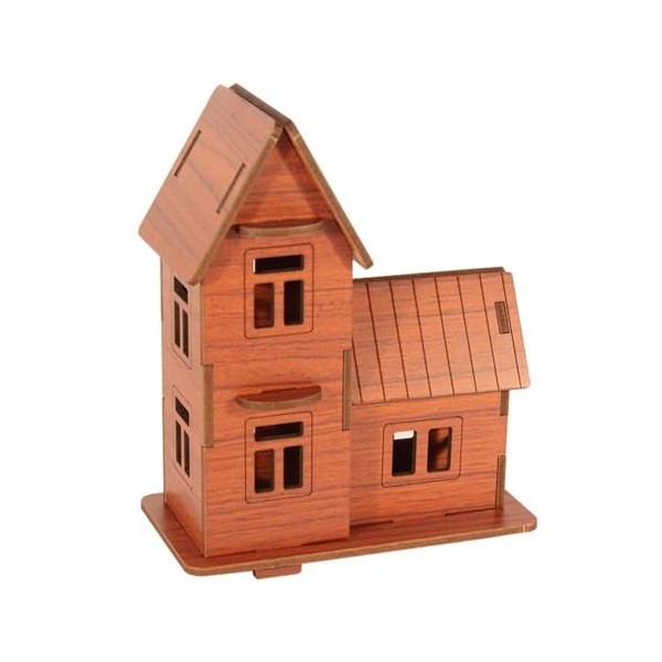 Sharplace Puzzle Architecture 3D, décoration de Maison, Artisanat, capacité Pratique, Puzzle en Bois 3D, Cadeau danniversair