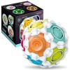 Boule de Puzzle Arc-en-Ciel Magique,Boule de Puzzle Fidget,Speed Cube Rolling 3D Puzzle Ball,Détendez la Balle de Massage Mus