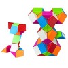 EACHHAHA Serpent Magique 24 Blocs-Magic Snake Cube-Snake Puzzle-Casse-tête Jeu de Cerveau-Convient comme Cadeaux de Noël et d