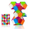 EACHHAHA Serpent Magique 24 Blocs-Magic Snake Cube-Snake Puzzle-Casse-tête Jeu de Cerveau-Convient comme Cadeaux de Noël et d