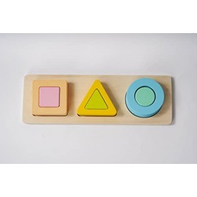 Baby 3D Puzzle, Montessori Toys for 1+ Year Old, Baby & Toddler Toys, Baby Toys, Montessori Toys for 2 Year Old, Shape & Colo