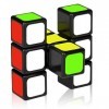 Mamowla Speed Magic Cube 1x3x3 Magic Cube Cerveaux Cerveaux pour Adultes Jouet Jouet 3D Puzzle Cube Professionnel SpeedCube N