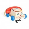 Fisher-Price Classics 1694 Chatter Telephone, Retro Baby Push Along Toy, Role Play for Kids, Toddler Phone, Classic Toy with 