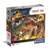 Clementoni Supercolor Jurassique World Dominion-104 Pièces-Puzzle Enfant 6 Ans, Made in Italy, 80512, Multicolore, Petit