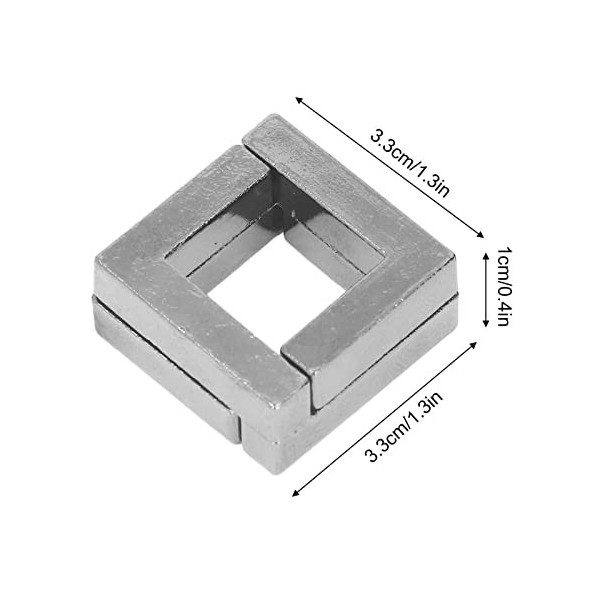 Hztyyier Casse-tête Puzzles Jeu de Verrouillage 3D Jigsaw Logic Puzzle Jouet éducatif pour Enfants et Adultes