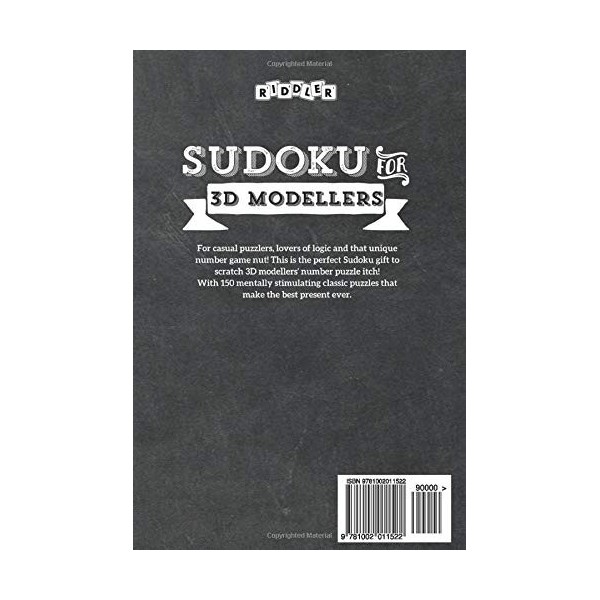 The Best Ever Book of Sudoku Puzzles for 3D Modellers