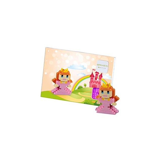Brixies 220.03 Carte Postale Princesse 3D Puzzle