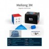 FunnyGoo MoYu MFJS Mofang jiaoshi Cubing Classroom Meilong 3 M 3x3 Magic Puzzle Cube MeiLong 3M Cube 3 Couches sans Autocolla