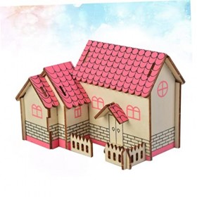 SEWACC 1 Pc Jouets Éducatifs Puzzle 3D Jouet De Puzzle De Bâtiments Casse-tête 3D Énigmes 3D Jouets Déveil Maquette Scie Sau