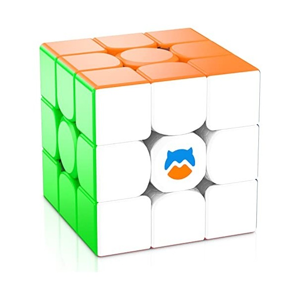 Monster Go Standard 3x3 Cube, MG3 Série dapprentissage Puzzle Jouet Cadeau pour Enfants et Débutant