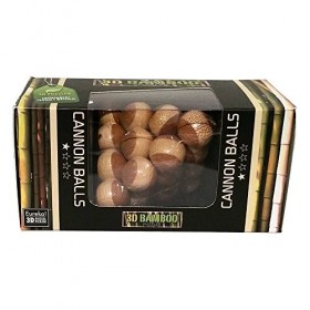 3D Bamboo Brain puzzle Cannon Balls *