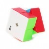 OJIN Qidi S2 2x2 Cube Magique 2 Couches 2x2x2 Cube Vitesse Puzzle Cube Lisse Tournant Cube Jouet sans Autocollant 