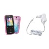 VTech - KidiZoom Snap Touch Rose, Appareil Photo Numérique Portable, Photo, Selfie, Vidéo, Écran Tactile Couleur, Lecteur MP3