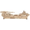 UGEARS Neptune Mission Puzzle en Bois 3D - Kit de Modèle Mécanique en Bois à Construire - Constructeur DIY avec Mécanisme dE