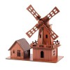 MagiDeal Puzzle 3D Maison en Bois, Jouet de Construction, Cadeau danniversaire, décoration de Maison pour Adultes et Enfants